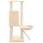 Rascador para gatos con postes de sisal crema 96 cm de , Mobiliario para gatos - Ref: Foro24-171645, Precio: 44,36 €, Descuen...
