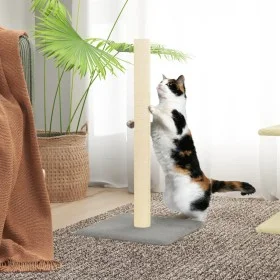 Light gray cat scratching post 35x35x70 cm by , Cat furniture - Ref: Foro24-171679, Price: 27,14 €, Discount: %