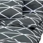 Juego de funda nórdica algodón gris 260x220 cm de , Fundas de nórdico - Ref: Foro24-136061, Precio: 27,16 €, Descuento: %