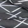 Juego de funda nórdica algodón gris 260x220 cm de , Fundas de nórdico - Ref: Foro24-136061, Precio: 27,16 €, Descuento: %