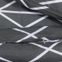 Juego de funda nórdica algodón gris 260x220 cm de , Fundas de nórdico - Ref: Foro24-136061, Precio: 27,64 €, Descuento: %