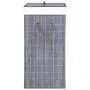 Cesto de la ropa sucia de bambú 2 secciones gris 72 l de , Cestas para ropa - Ref: Foro24-320741, Precio: 27,90 €, Descuento: %