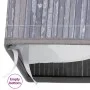 Cesto de la ropa sucia de bambú 2 secciones gris 72 l de , Cestas para ropa - Ref: Foro24-320741, Precio: 27,90 €, Descuento: %