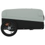 Remolque para bicicleta hierro negro y gris 45 kg de , Remolques para bicicletas - Ref: Foro24-94042, Precio: 89,82 €, Descue...
