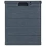 Caja de almacenamiento de jardín 90 L gris antracita de vidaXL, Cajas de almacenaje para exteriores - Ref: Foro24-45684, Prec...