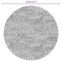 Alfombra pelo largo aspecto brillante ISTAN beige Ø 100 cm de , Alfombras - Ref: Foro24-375658, Precio: 32,68 €, Descuento: %