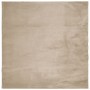 Alfombra de pelo corto suave lavable HUARTE arena 160x160 cm de , Alfombras - Ref: Foro24-375059, Precio: 86,08 €, Descuento: %