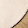 Alfombra de pelo corto suave lavable HUARTE beige Ø 80 cm de , Alfombras - Ref: Foro24-375027, Precio: 22,84 €, Descuento: %