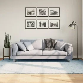 Alfombra de pelo corto suave lavable HUARTE azul 160x230 cm de , Alfombras - Ref: Foro24-375136, Precio: 65,32 €, Descuento: %