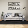 Alfombra de pelo corto suave lavable HUARTE negro 140x200 cm de , Alfombras - Ref: Foro24-375115, Precio: 78,27 €, Descuento: %