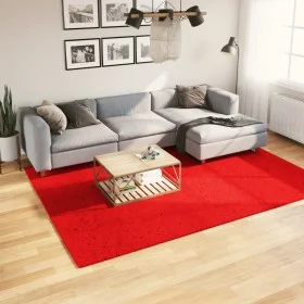 Alfombra de pelo corto suave lavable HUARTE rojo 200x280 cm de , Alfombras - Ref: Foro24-375176, Precio: 99,47 €, Descuento: %
