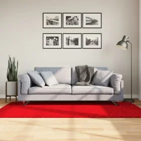 Alfombra de pelo corto suave lavable HUARTE rojo 100x200 cm de , Alfombras - Ref: Foro24-375169, Precio: 53,55 €, Descuento: %