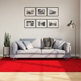 Alfombra de pelo corto suave lavable HUARTE rojo 160x230 cm de , Alfombras - Ref: Foro24-375174, Precio: 81,64 €, Descuento: %