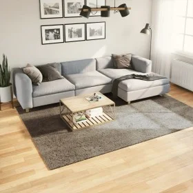 Alfombra pelo largo aspecto brillante ISTAN gris 200x280 cm de , Alfombras - Ref: Foro24-375679, Precio: 102,86 €, Descuento: %