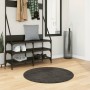 Alfombra pelo largo aspecto brillante ISTAN antracita Ø 80 cm de , Alfombras - Ref: Foro24-375645, Precio: 21,36 €, Descuento: %