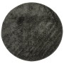 Alfombra pelo largo aspecto brillante ISTAN antracita Ø 80 cm de , Alfombras - Ref: Foro24-375645, Precio: 21,36 €, Descuento: %