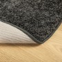 Alfombra pelo largo aspecto brillante ISTAN antracita Ø 80 cm de , Alfombras - Ref: Foro24-375645, Precio: 21,36 €, Descuento: %