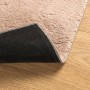 Alfombra de pelo corto suave lavable HUARTE rosado 80x200 cm de , Alfombras - Ref: Foro24-375148, Precio: 32,19 €, Descuento: %