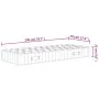 Medium firm pocket spring mattress 70x200 cm by , Mattresses - Ref: Foro24-372835, Price: 160,06 €, Discount: %