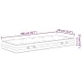 Medium firm pocket spring mattress 90x200 cm by , Mattresses - Ref: Foro24-372849, Price: 200,68 €, Discount: %