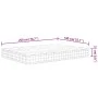 Medium firm pocket spring mattress 140x200 cm by , Mattresses - Ref: Foro24-372842, Price: 288,79 €, Discount: %