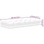 Mittelfeste Taschenfederkernmatratze 70x200 cm von , Matratzen - Ref: Foro24-372926, Preis: 150,86 €, Rabatt: %