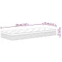 Medium firm plus pocket spring mattress 70x200 cm by , Mattresses - Ref: Foro24-372894, Price: 226,37 €, Discount: %