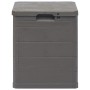 Caja de almacenamiento de jardín 90 L marrón de vidaXL, Cajas de almacenaje para exteriores - Ref: Foro24-45685, Precio: 41,9...