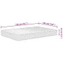 Colchón de espuma dureza media suave 140x190 cm de , Colchones - Ref: Foro24-373010, Precio: 214,34 €, Descuento: %