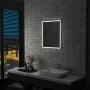 Espejo de pared de baño con LED 50x60 cm de vidaXL, Espejos - Ref: Foro24-144717, Precio: 93,52 €, Descuento: %