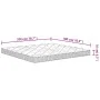 Soft medium hardness foam mattress 180x200 cm by , Mattresses - Ref: Foro24-373038, Price: 229,95 €, Discount: %