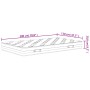 Colchón de muelles Bonnell firmeza media 120x200 cm de , Colchones - Ref: Foro24-3206392, Precio: 183,56 €, Descuento: %