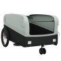 Remolque para bicicleta hierro negro y gris 45 kg de , Remolques para bicicletas - Ref: Foro24-94063, Precio: 89,02 €, Descue...