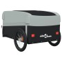 Remolque para bicicleta hierro negro y gris 45 kg de , Remolques para bicicletas - Ref: Foro24-94063, Precio: 89,02 €, Descue...