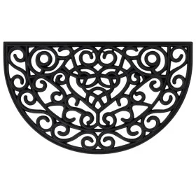 Felpudo semicircular de goma 45x75 cm de , Felpudos - Ref: Foro24-155661, Precio: 26,33 €, Descuento: %