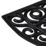 Felpudo semicircular de goma 45x75 cm de , Felpudos - Ref: Foro24-155661, Precio: 27,01 €, Descuento: %
