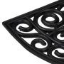 Felpudo semicircular de goma 45x75 cm de , Felpudos - Ref: Foro24-155661, Precio: 26,33 €, Descuento: %
