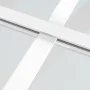 ESG glass and white aluminum sliding door 76x205 cm by , Doors for the home - Ref: Foro24-151681, Price: 181,00 €, Discount: %