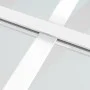 Schiebetür aus ESG-Glas und weißem Aluminium, 102,5 x 205 cm von , Türen für zu Hause - Ref: Foro24-151688, Preis: 166,68 €, ...