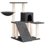 Rascador para gatos con postes de sisal gris oscuro 82 cm de , Mobiliario para gatos - Ref: Foro24-171662, Precio: 48,35 €, D...