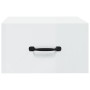 Mesita de noche de pared blanco brillante 35x35x20 cm de vidaXL, Mesitas de noche - Ref: Foro24-812864, Precio: 31,35 €, Desc...