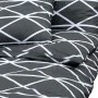 Juego de funda nórdica algodón gris 260x240 cm de , Fundas de nórdico - Ref: Foro24-136052, Precio: 33,66 €, Descuento: %