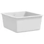 Kitchen sink with a white granite bowl by vidaXL, Sinks - Ref: Foro24-144869, Price: 135,69 €, Discount: %