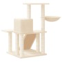 Rascador para gatos con postes de sisal color crema 82 cm de , Mobiliario para gatos - Ref: Foro24-171660, Precio: 42,11 €, D...
