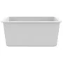 Kitchen sink with a white granite bowl by vidaXL, Sinks - Ref: Foro24-144869, Price: 135,69 €, Discount: %