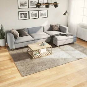 Alfombra pelo largo aspecto brillante ISTAN beige 200x280 cm de , Alfombras - Ref: Foro24-375655, Precio: 160,74 €, Descuento: %