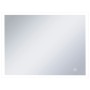 Espejo de pared de baño con LED y sensor táctil 80x60 cm de vidaXL, Espejos - Ref: Foro24-144736, Precio: 142,70 €, Descuento: %
