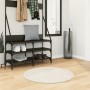 Alfombra pelo largo aspecto brillante ISTAN crema Ø 80 cm de , Alfombras - Ref: Foro24-375669, Precio: 21,48 €, Descuento: %