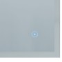 Espejo de pared de baño con LED y sensor táctil 80x60 cm de vidaXL, Espejos - Ref: Foro24-144736, Precio: 142,70 €, Descuento: %