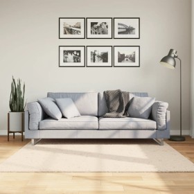 Alfombra de pelo corto suave lavable HUARTE beige 160x160 cm de , Alfombras - Ref: Foro24-375021, Precio: 82,49 €, Descuento: %